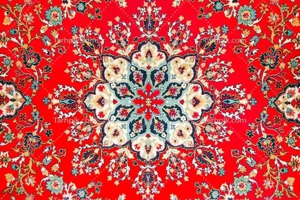 فرش گل درشت
